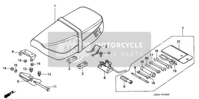 934030601600, BOLT-WASHER, 6X16, Honda, 1